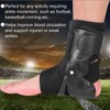 Ankle Support Brace Compression Breathable Foot Elastic Guard Strap Black