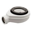 Drain valve for shower trays, siphon for shower tray, diameter