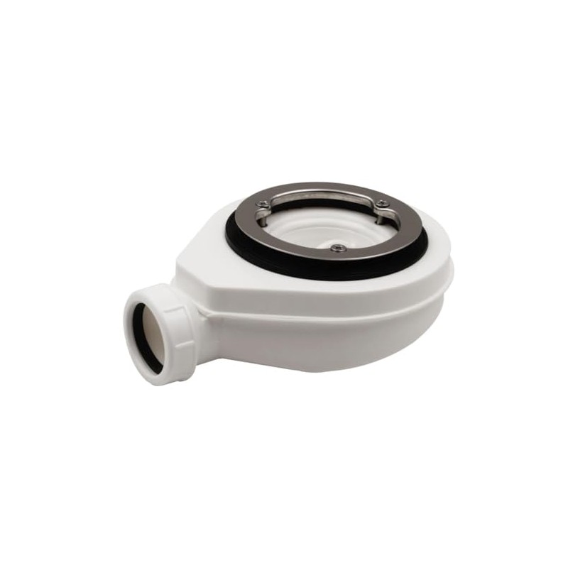 Drain valve for shower trays, siphon for shower tray, diameter