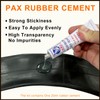 PAX 48 Pcs 24 x 35mm Inner Tube Tire Repair