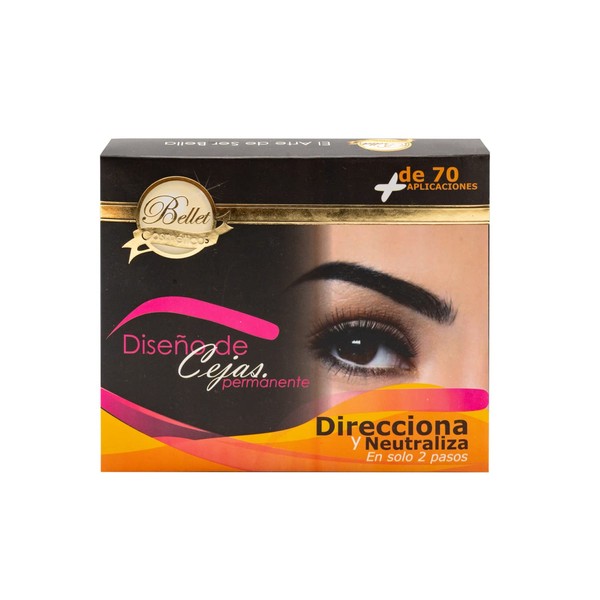 Bellet Kit de Planchado de Ceja, Incluye: 1 Shampoo de