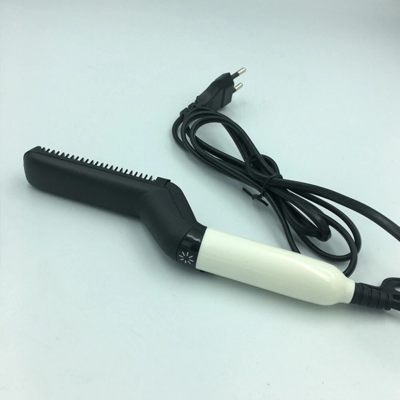 Unbranded US 1-2 Pack Hair Beard Straightener Men Comb Electric