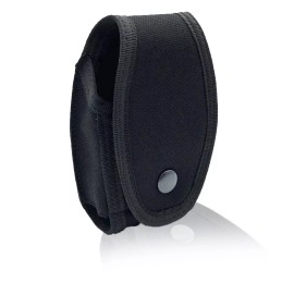 Unbranded Handcuff Case Law Enforcement Military Standard Cuff Pouch with Belt Loop Black