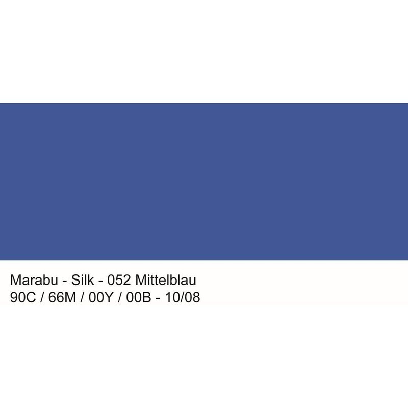 Marabu 052 50 ml Silk Paint, Medium Blue