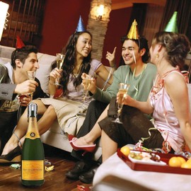 YFOX 3 Piece Champagne Bottle Stoppers Stainless Steel Vacuum Sealing Caps