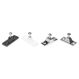Taylor Made Products 11721 Black Side Mount Marine Deck Hinge