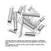 Dianrui 200PCS Spring Assortment Kit 20 Different Sizes Mini Zinc