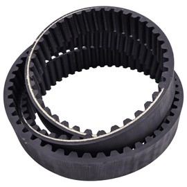 AIVWUMOT 1 1/2" 133T 133 Tooth Rear Drive Belt 40015-90 Compatible with Harley Davidson Dyna FXD FXDL FXDS FXDWG Super Glide Low Rider Convertible Wide Glide 1991-1999