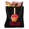Wisconsin State Fair Caramel Apple Candy County Fair Tote Bag