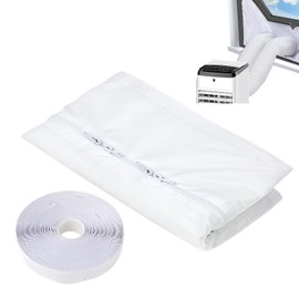 Air Conditioner Window Seal,Hot Air Stop Air Exchange Guards | Insulation Exhaust Vent Kit for Home Kitchen Bedroom Living Room Basement Garage Tumble Dryer