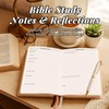Bible Study Journal for Women – Guided Christian Notebook with