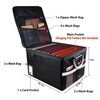Fireproof Document File Organizer Box, Fireproof Safe Box with Lock,