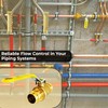 3/4" Propress Brass Ball Valve - Press Shut Off Ball