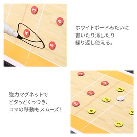Bonarca Volleyball, Operational Board, Magnet, Operational Board, Operations Edition, Folding, Operational Board, Strap Included, Coaching Board, Magnetic Marker, Tactical Board, Volleyball, Practice, Formation, Positioning, Coach, Club Activities, Games, Instructions, Meeting (Includes Pen & Eraser & Magnet Pieces)