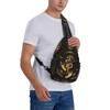 Moth Moon Crossbody Bags, Witchy Snakes Travel Crossbody Bags for