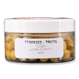 Sbirulino Trout fishing tablets Ø9 75gr mussel flavor