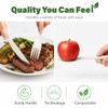 300 Pcs Disposable Cutlery Set, Heavy-Duty Compostable Utensils