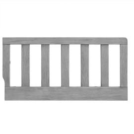 CC KITS Toddler Bed Safety Guard Rail Compatible with Oxford Baby, Soho Baby, Ozlo Baby & Avalon Baby Cribs (Rustic Grey, Option 2)