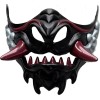 BEYOND MASQUERADE Oni Samurai Mask Half Face Japanese Warrior Mask