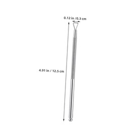 SAFIGLE Nail Cuticle Remover Tool Set 6pcs Stainless Steel Nail Tools for Manicure