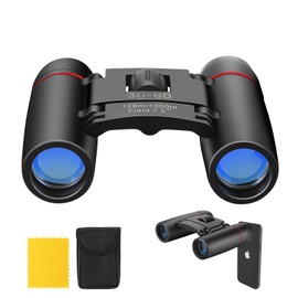 COZHYESS Binoculars, Compact Binoculars, Small, Magnification 30 x 60, 9 cm / 3.54 Inch for Bird Watching, Hiking, Outdoor Sightseeing, Travel, Trekking