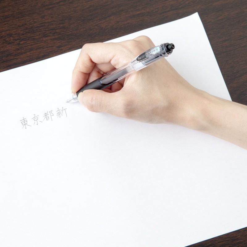 ゼブラ(ZEBRA) 油性ボールペン スラリ 0.5 黒 5本 P-BNS11-BK5