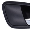 Fydun Interior Door Handle, Pair of Black Plastic 6J0837114A Handle