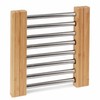 MIK funshopping Organic Bamboo Trivet for Kitchen, Dining Table, Garden