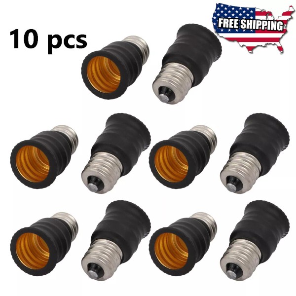 Unbranded 10pcs E12 TO E14 BASE LED BULB LAMP LIGHT