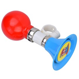 Children's Bicycle Horn Metal Rubber Bicycle Horn Warning Bell Bicycle Handlebar Ring Bell for Children Bicycle (Blue)