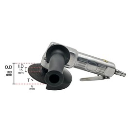 Y H M 4 Inch Pneumatic Angle Grinders 13000RPM Hand Grinding Power Tool For Heavy Duty