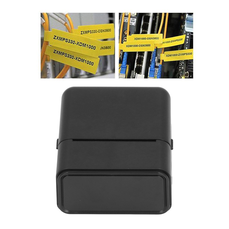 Thermal Label Printer BT 203dpi Portable Mini Label Printer for