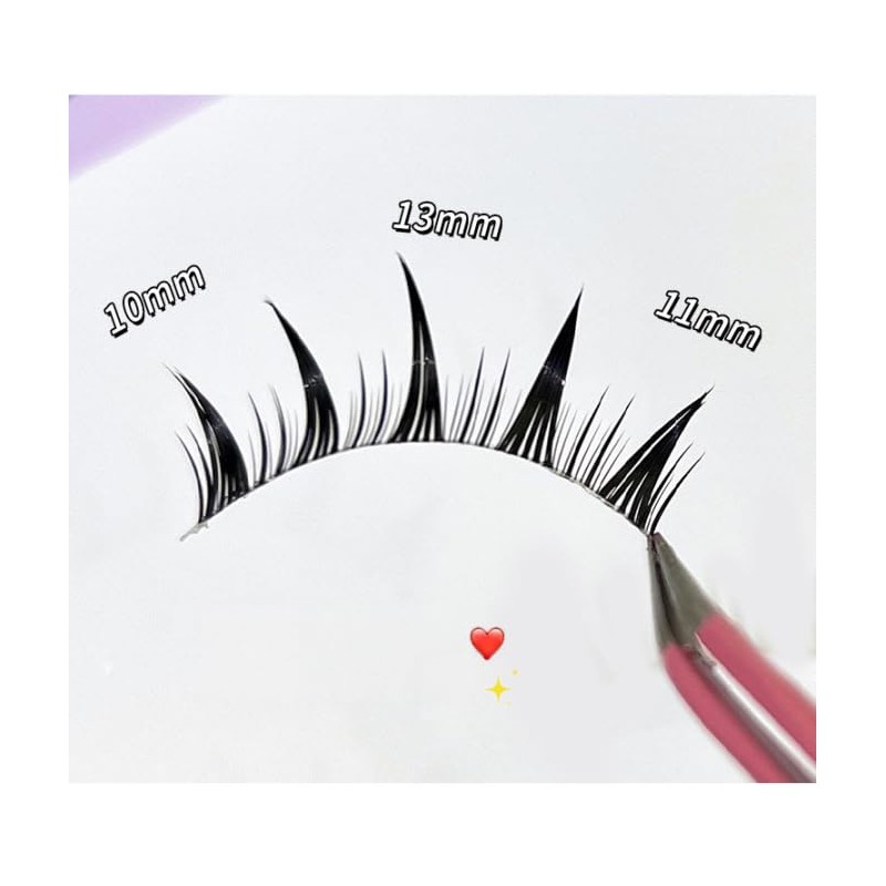 M5 False Eyelashes, Natural Eyelashes, Short Eyelashes, Popular, Handmade, Actress