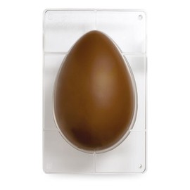 Decora Egg Polycarbonate Mould, 27.5 x 17.5 x 8.5 cm