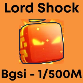 Bubble Gum Simulator Infinity | Lord Shock | Limited SECRET - CHEAPEST - 1/500M