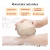Junelizente Perfiles Exfoliante Natural De Esponja Vegetal Para La Ducha