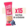 Barras nutritivas de avena con Arándano 100% natural (15 pz)