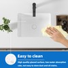 18 Inch White Rectangle Vessel Sink for Bathrooms 18.3" x