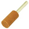 SK11 Whetstone with Shaft for Ironworking, 0.6 x 1.3 inches