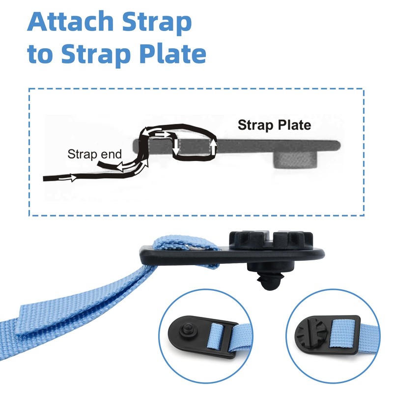 Pool Solar Cover Reel Straps, Pool Reel Tube & Blanket