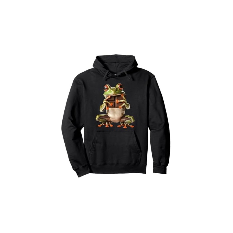 Frog Chocolate Pullover Hoodie