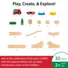 BRIO Classic 65th Anniversary Wooden Train Set - 32-Piece FSC-Certified