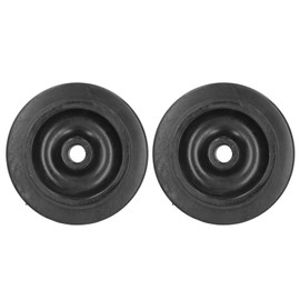2Pcs Rubber Wheel 5kw-6.5kw Gasoline Engine Generator Mute Wheels Replacement Parts