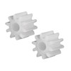 D.I.K OnlineShop 2 x replacement sprocket gear plastic 9 teeth for Intelli Lok gear K01
