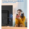 KAIY Airplane Bluetooth Adapter for Headphones, KAIY Wireless 5.3 Transmitter