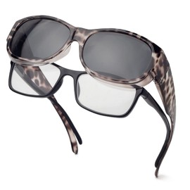 Face Shadow Women's Polarised Sunglasses Over Normal Glasses