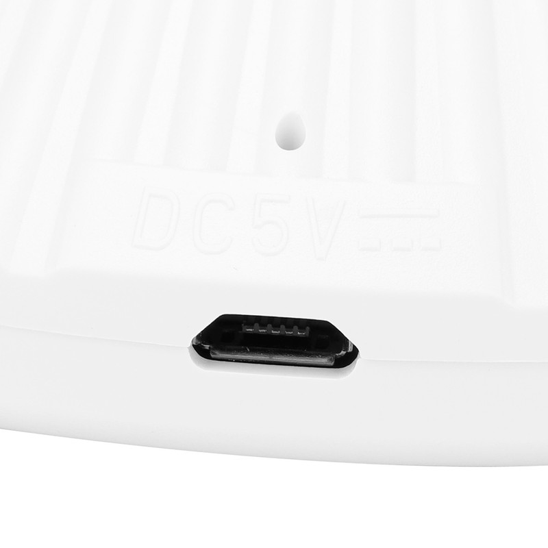 1Pc Mini Desktop Fan with Rechargeable USB and Table Night