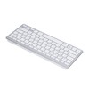 Bluetooth Keyboard Tablet PC Ultra Slim Portable 78 Keys White