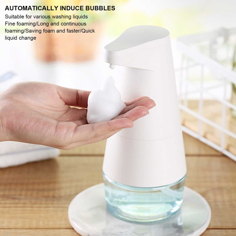 Smart Liquid Soap Dispenser Automatic Induction Rechargeable Hand Washer for