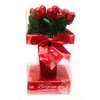 One Dozen Belgian Milk Chocolate Roses in Gift Box